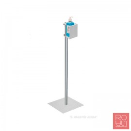 Suport dispensador de gel hidroalcohòlic per a la COVID-19
