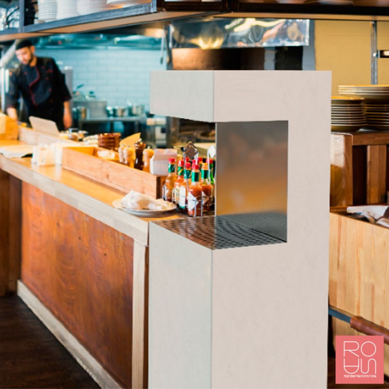 Estació de desinfecció de mans sense contacte Model Crono per a la COVID-19