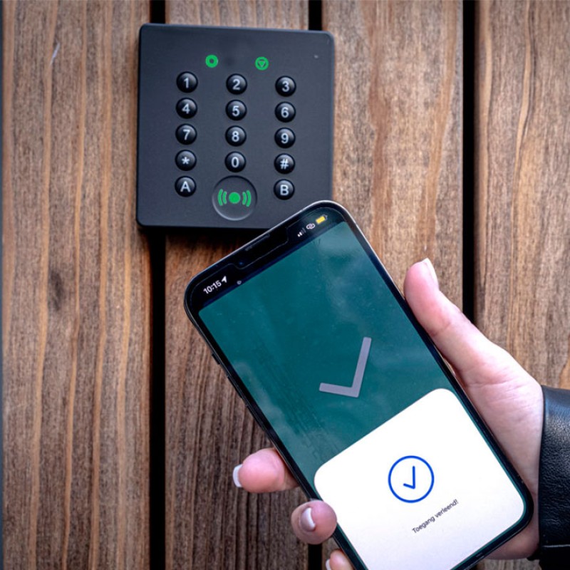 Lector teclat numèric per porta RFID / PIN - a paret