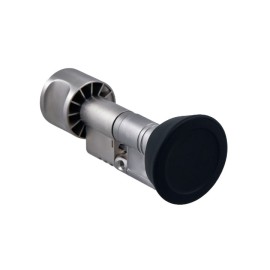 Cilindre amb electrònica exterior i interior amb pom apertura amb mòbil