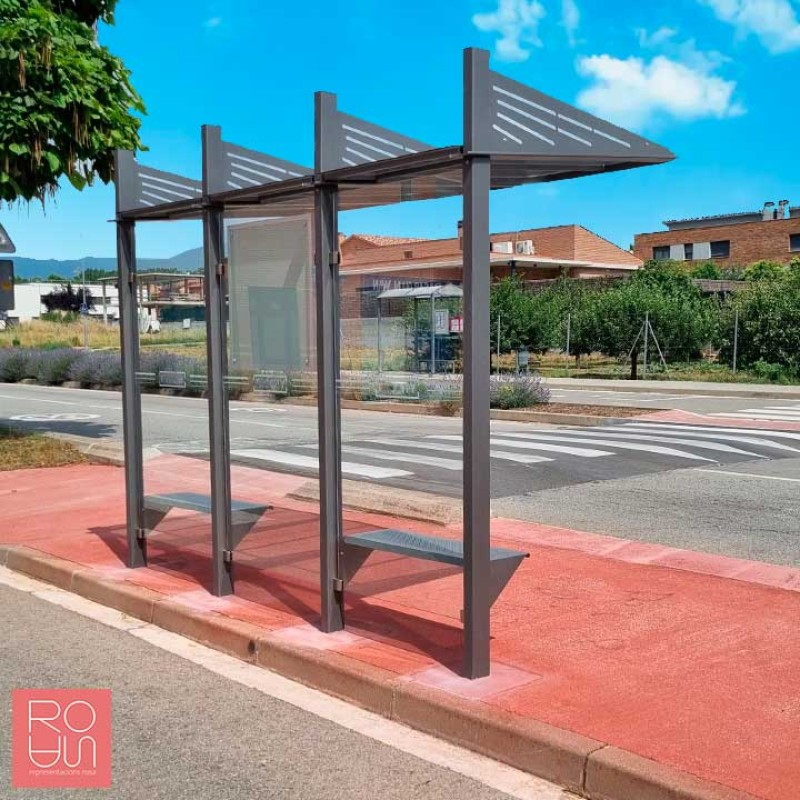Marquesina parada d'autobús Conviviale