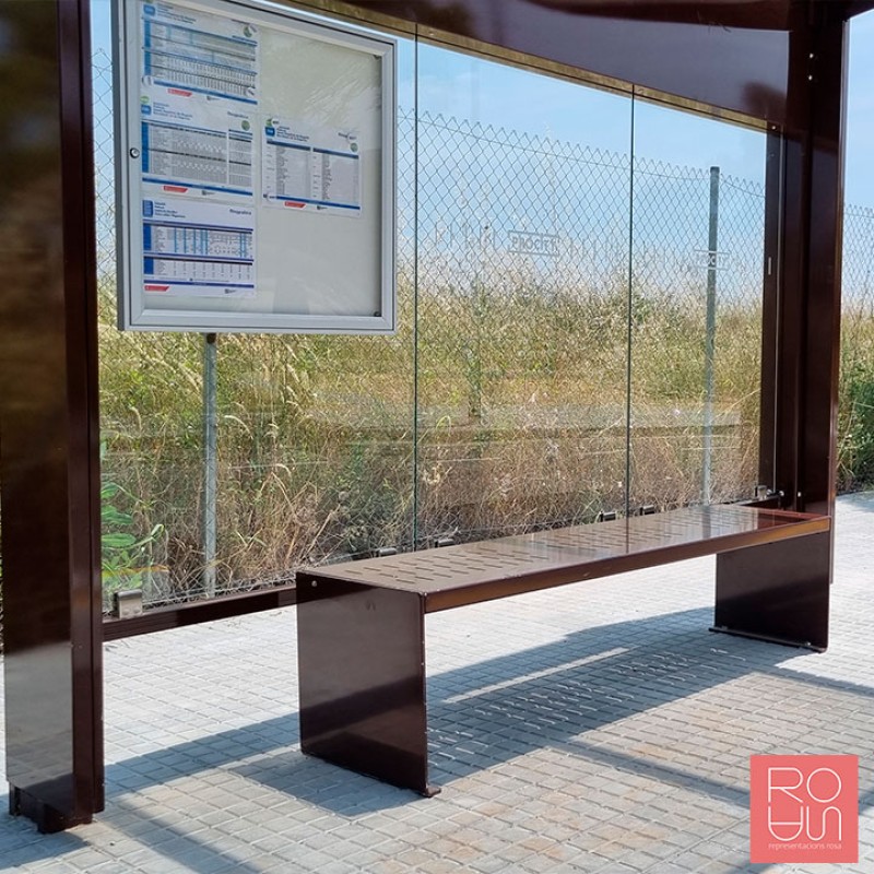 Marquesina parada d'autobús Kub