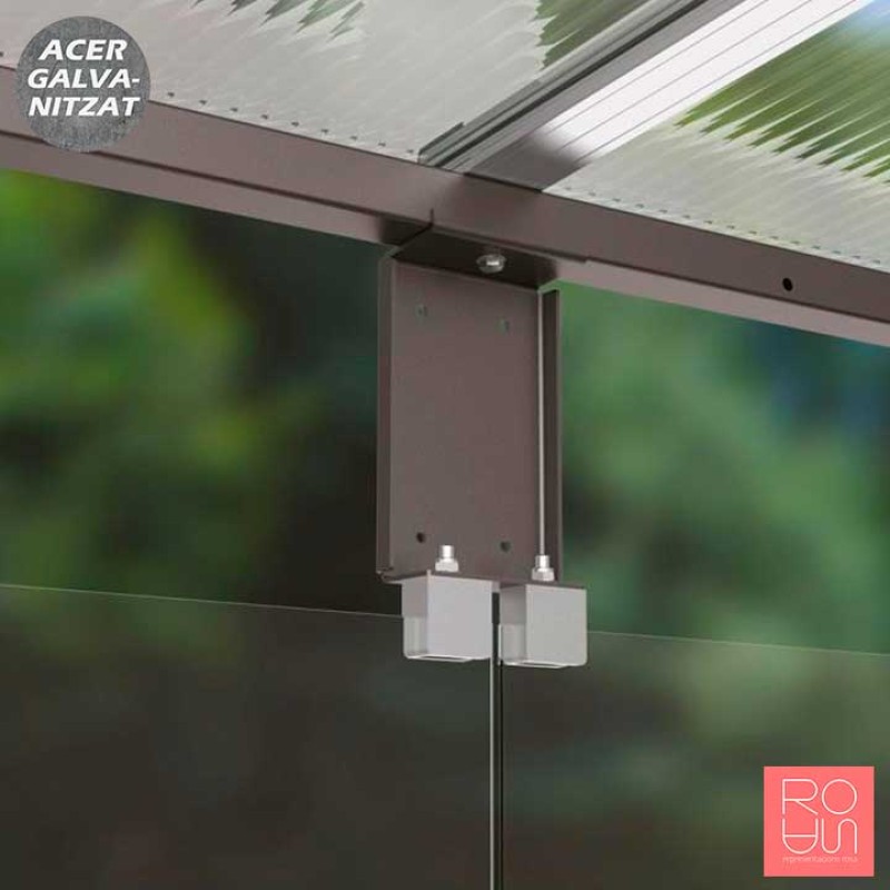 Marquesina parada d'autobús Mòdul 5000 mm