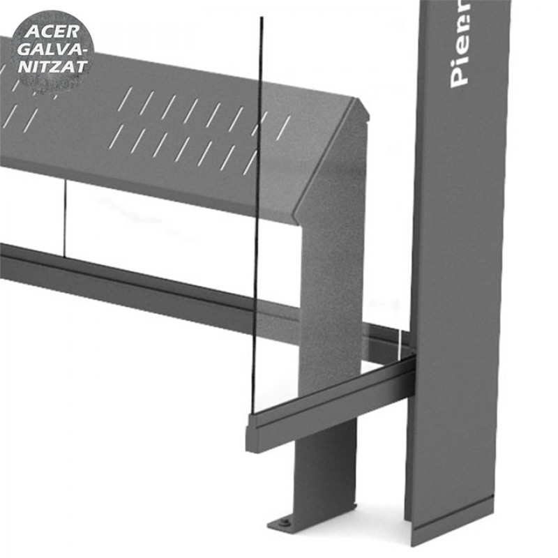 Marquesina parada d'autobús Kub