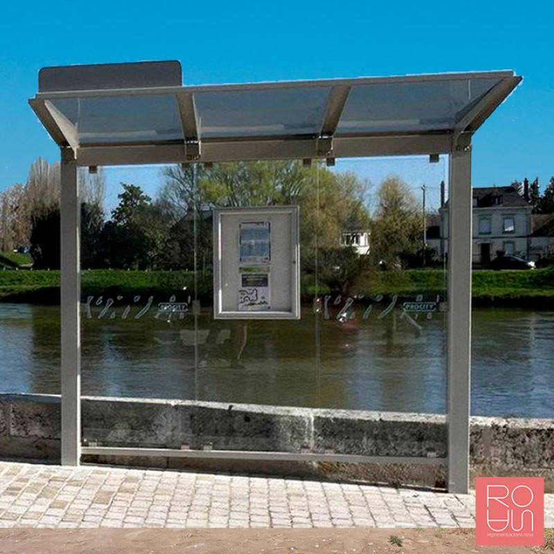 Marquesina parada d'autobús Venècia 