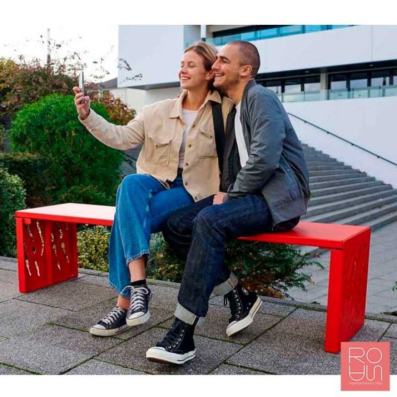 Banqueta Venècia per marquesines d'autobús