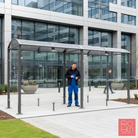 Refugi per fumadors model Bòveda "M" 5000 mm