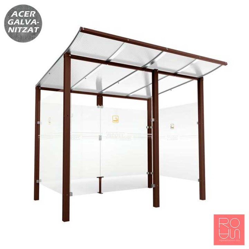 Marquesina per a fumadors Mòdul 2500 mm