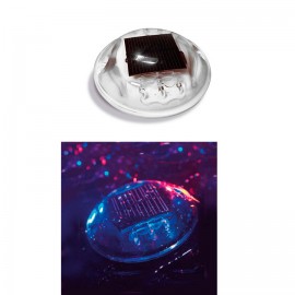 Captafaros solar en policarbonat arrodonit 