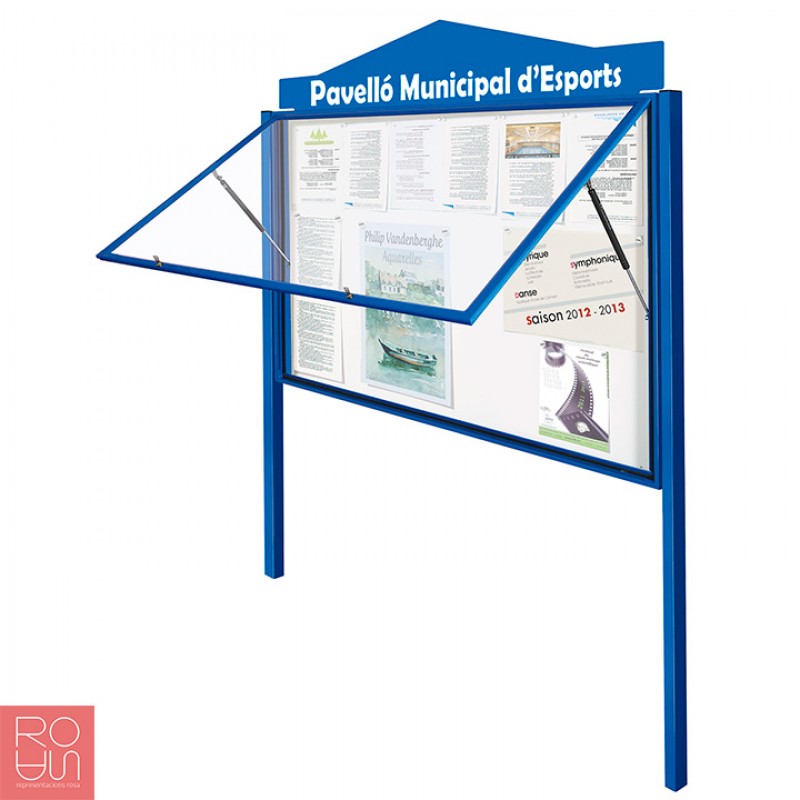 Vitrina d'informació model "Clàssic"