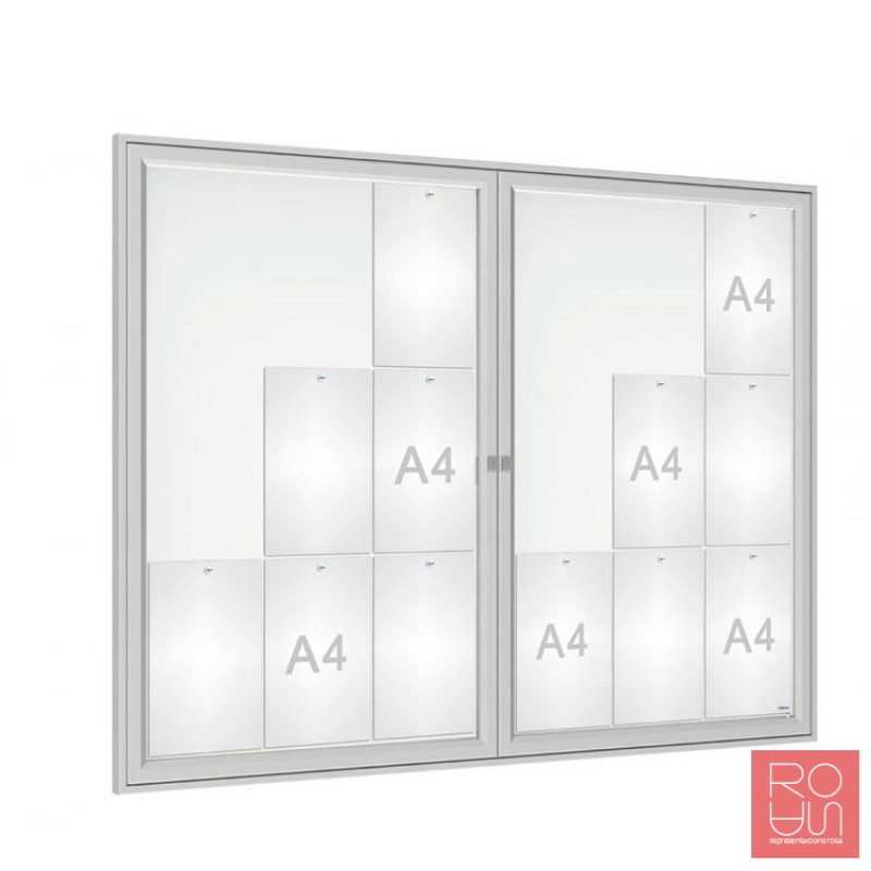 Vitrina  d'informació model "Tradició"